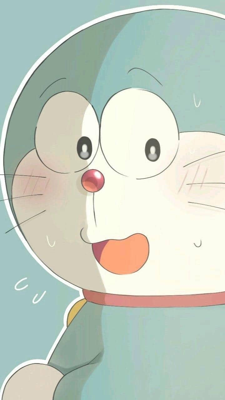 Ảnh Doraemon cute làm hình nền