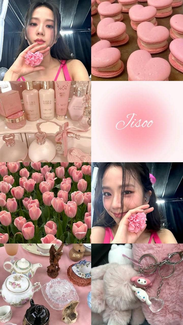 Ảnh Jisoo cute làm hình nền iphone