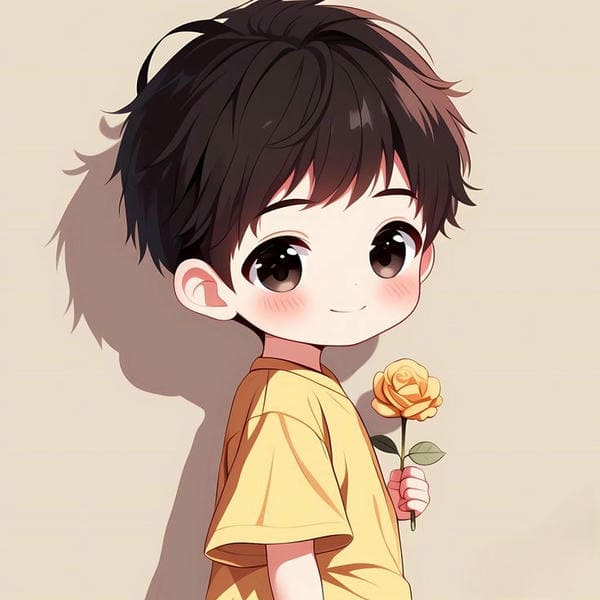 Ảnh avatar anime chibi nam cute