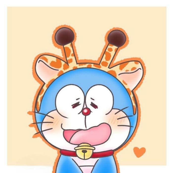 Ảnh avatar hình Doraemon siêu đáng yêu