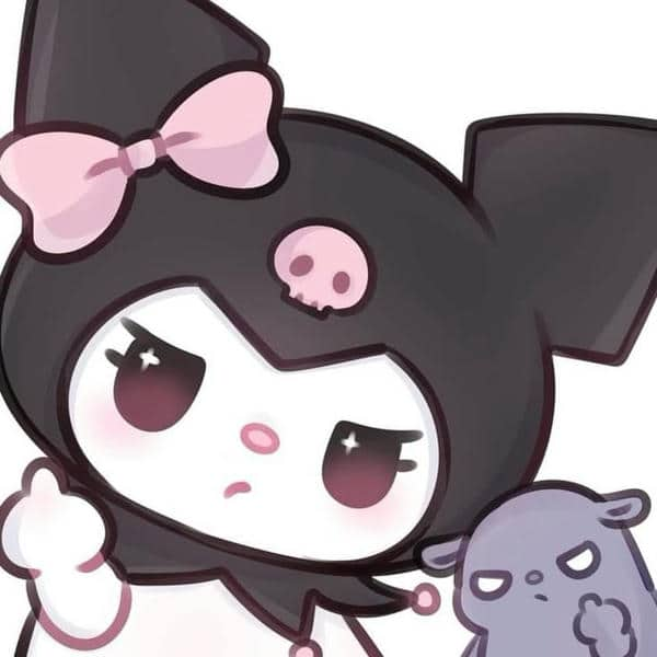 Ảnh avatar hình Kuromi ngầu