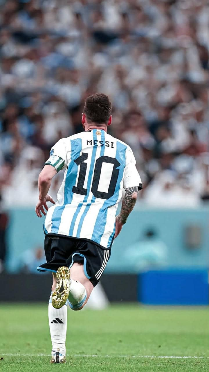 Ảnh hình nền điện thoại Messi Argentina