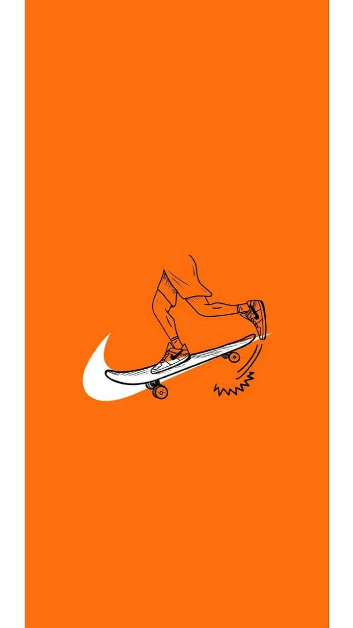 Ảnh hình nền điện thoại logo Nike