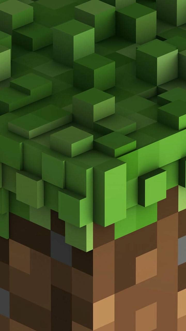 Ảnh hình nền đt Minecraft 3d