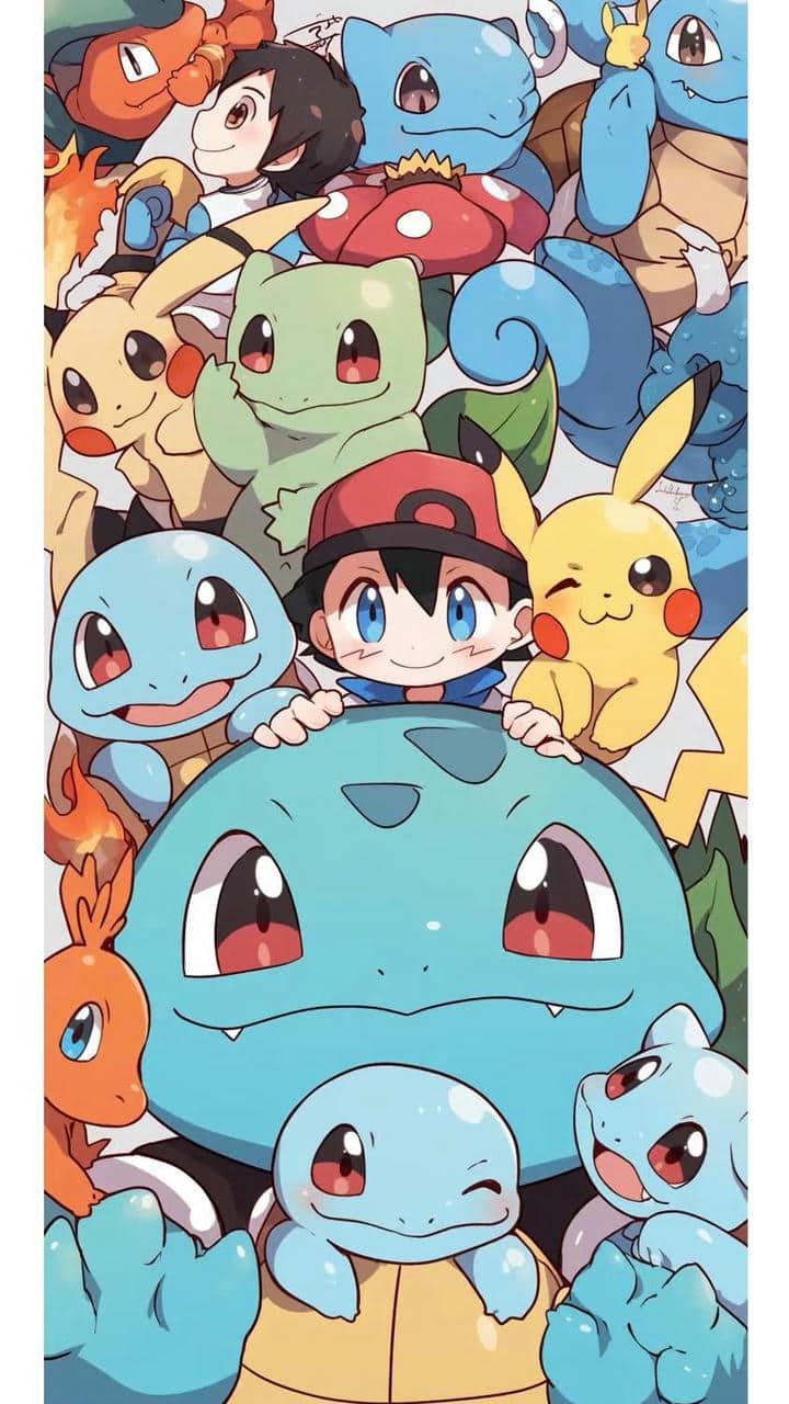 Ảnh hình nền pokemon đáng yêu