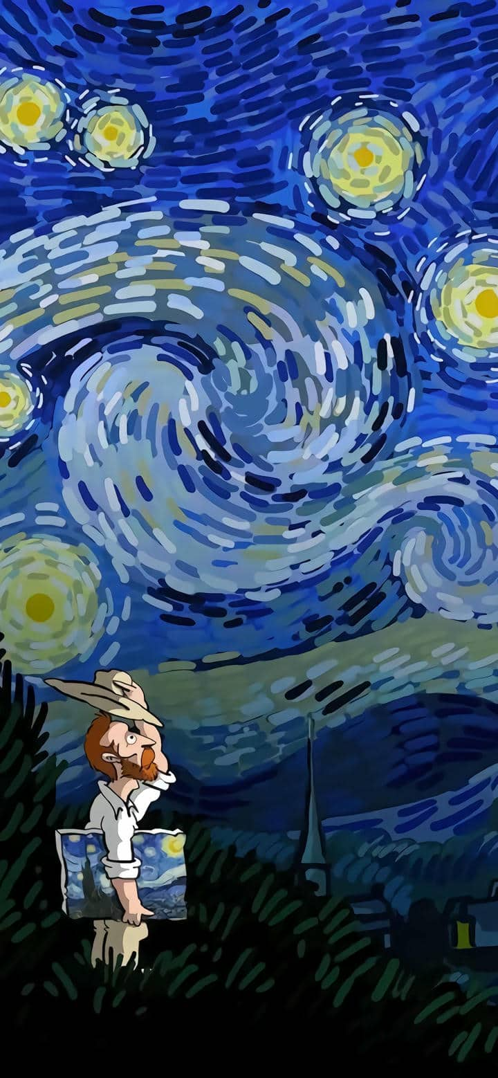 Ảnh hình nền tranh Van Gogh đẹp