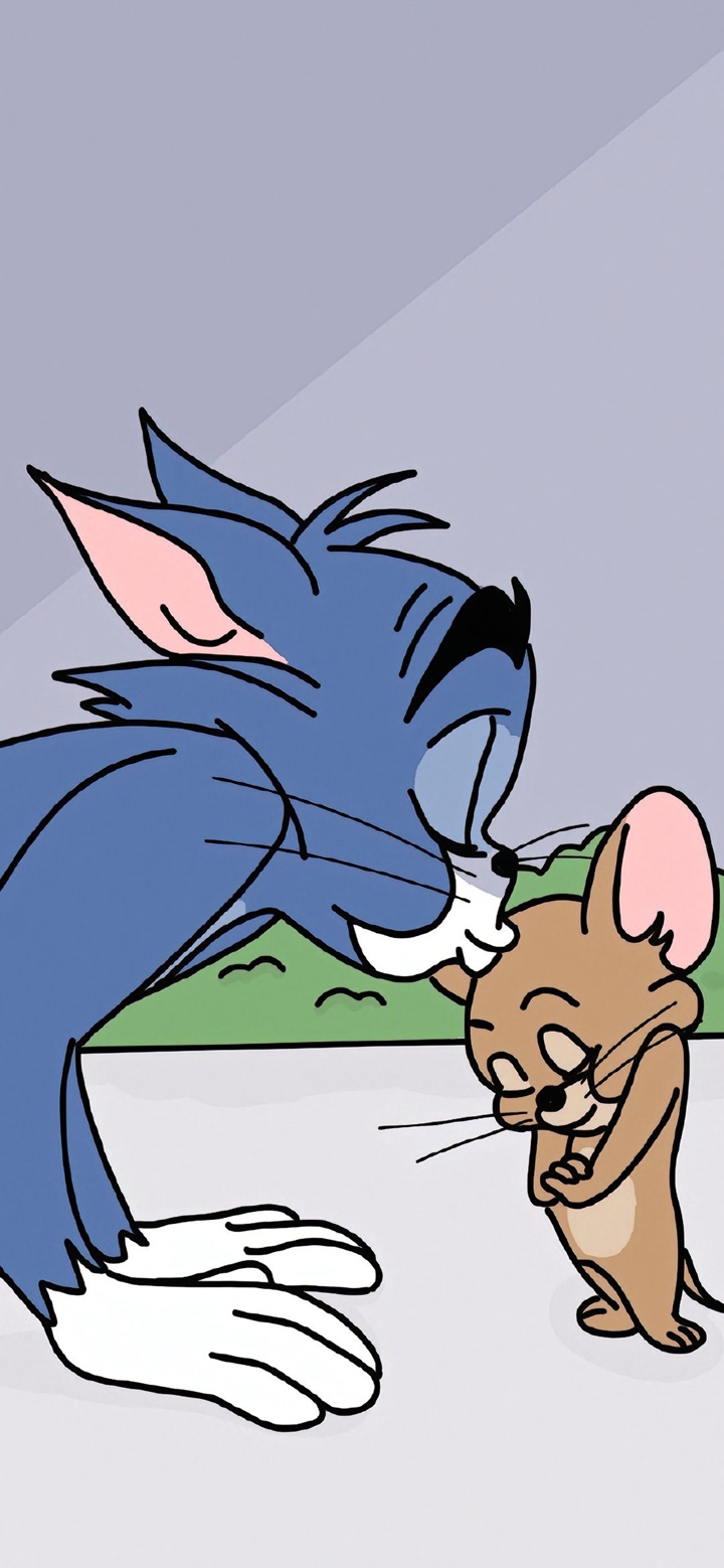 Ảnh nền cute Tom&Jerry dành cho điện thoại