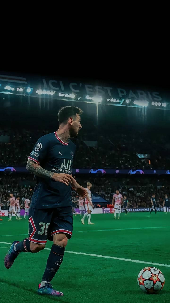 Ảnh nền điện thoại hình Messi