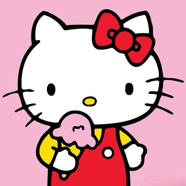 Avatar Hello Kitty dễ thương