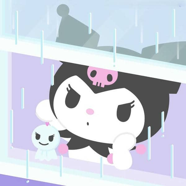 Avatar cute hình Kuromi đáng yêu