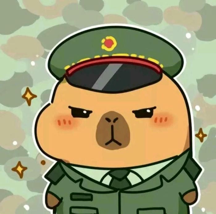 Hình Capybara avatar cute