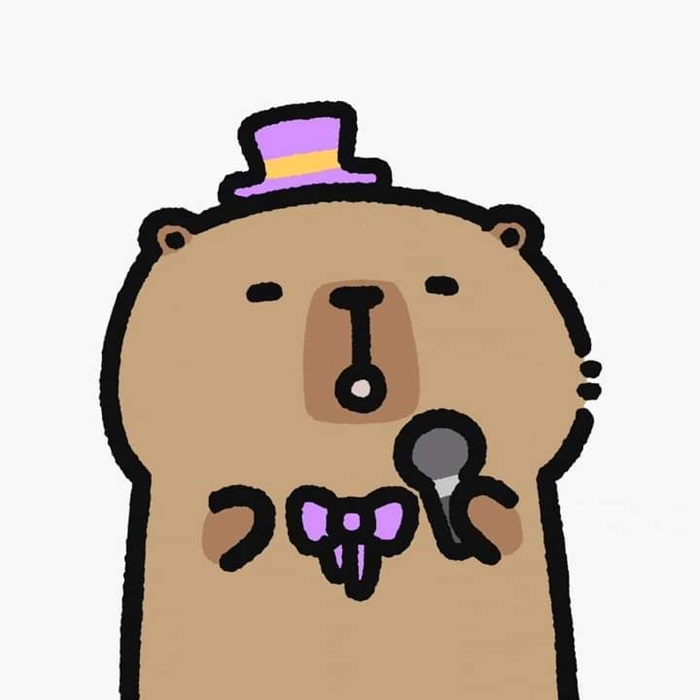 Hình Capybara vô tri avatar