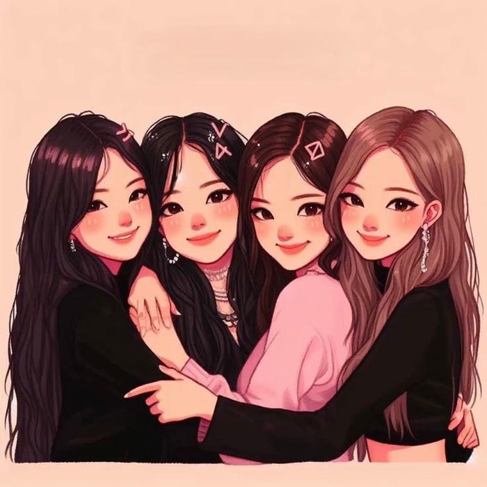 Hình ảnh avatar Blackpink chibi