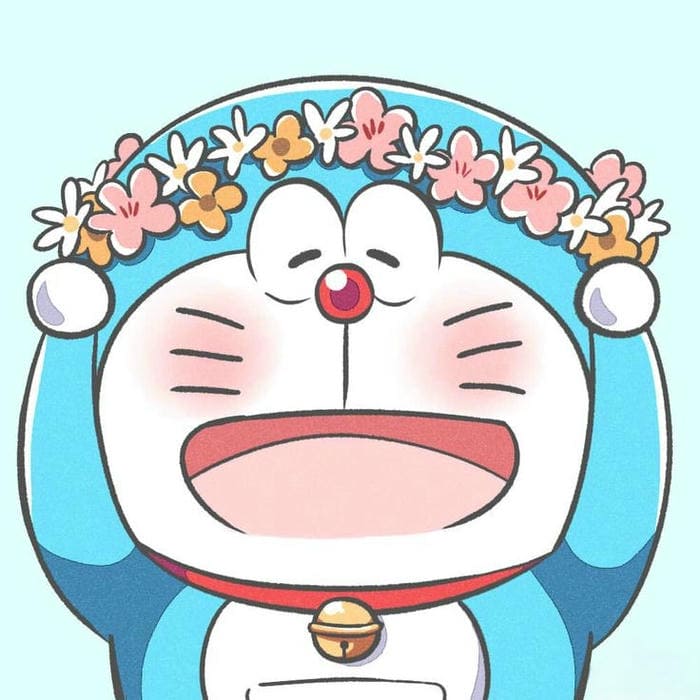 Hình ảnh avatar Doraemon dễ thương