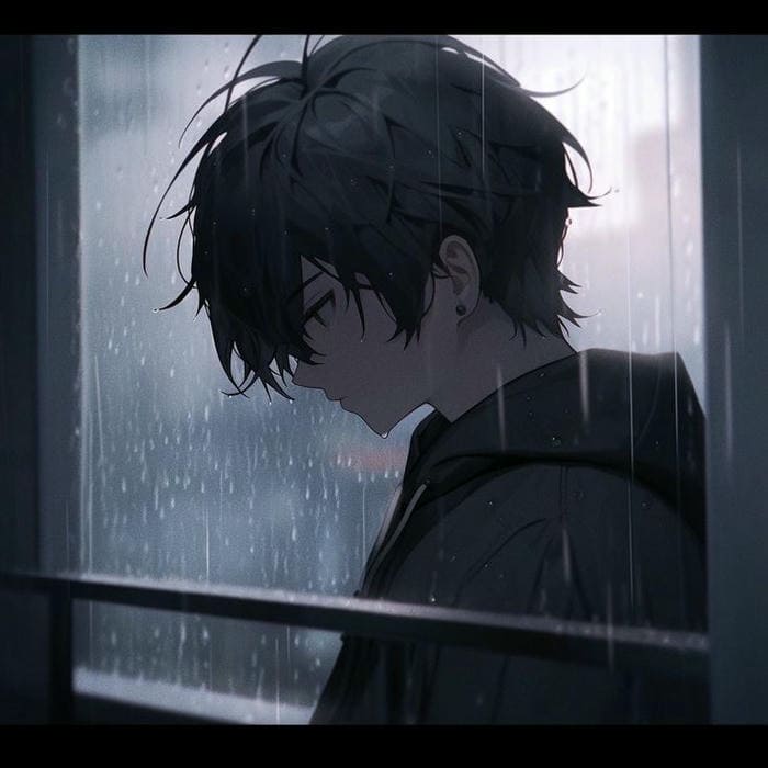 Hình ảnh avatar anime sad boy