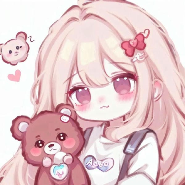 Hình ảnh avatar chibi nữ cute