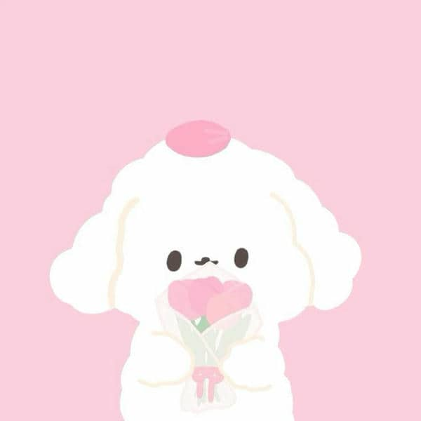 Hình ảnh avatar màu hồng cute