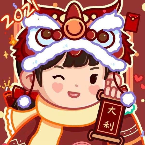 Hình ảnh avatar tết chibi nam siêu đáng yêu