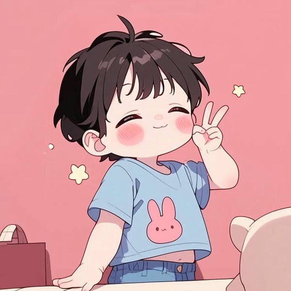 Hình ảnh avatar vô tri meme siêu cute