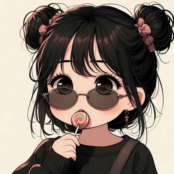 Hình ảnh avatar vô tri nữ cute