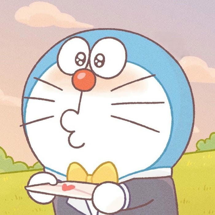 Hình avatar Doraemon siêu đáng yêu