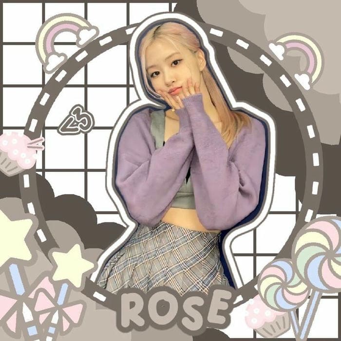 Hình avatar Rose Blackpink cute