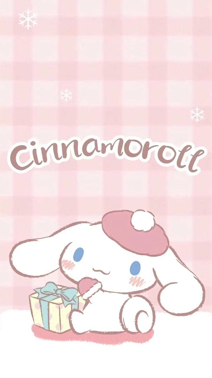 Hình nền Cinnamoroll màu hồng