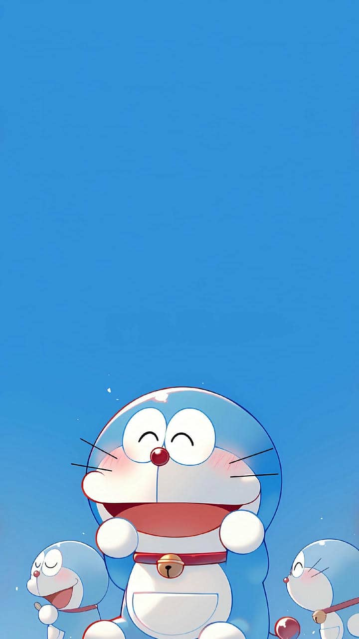 Hình nền Doraemon cute phô mai que