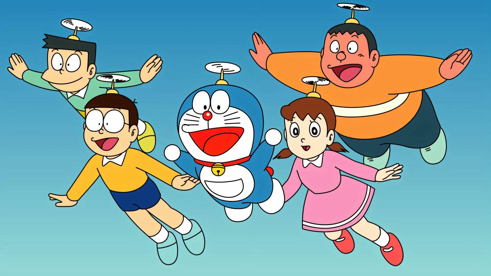 Hình nền Doraemon và những người bạn