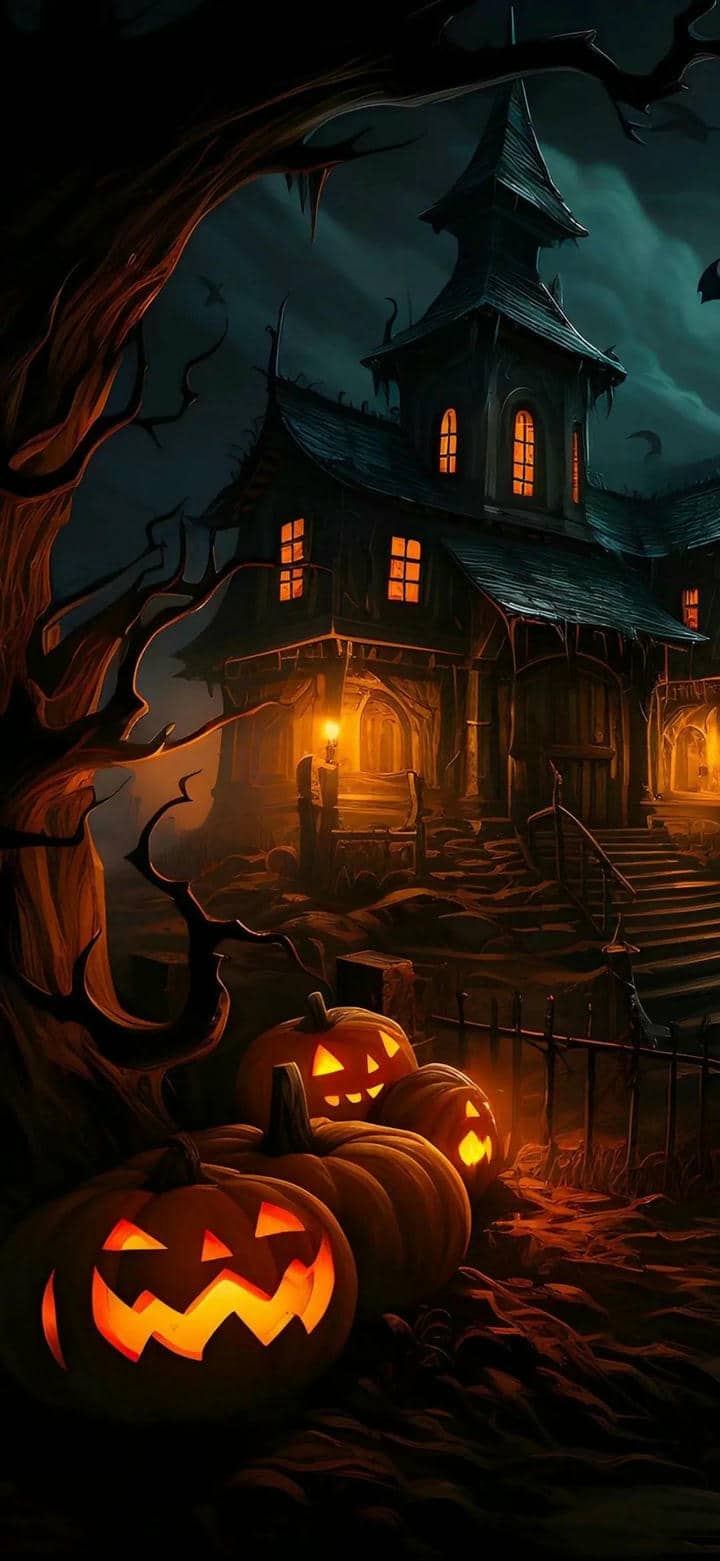 Hình nền Halloween kinh dị