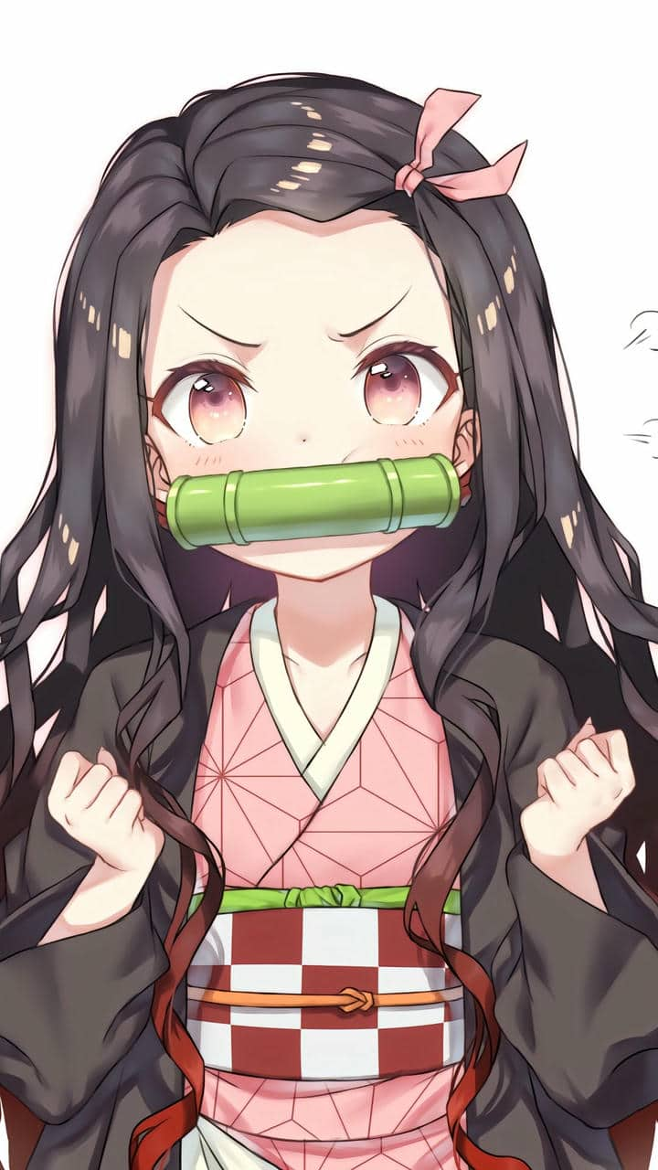 Hình nền Nezuko chibi