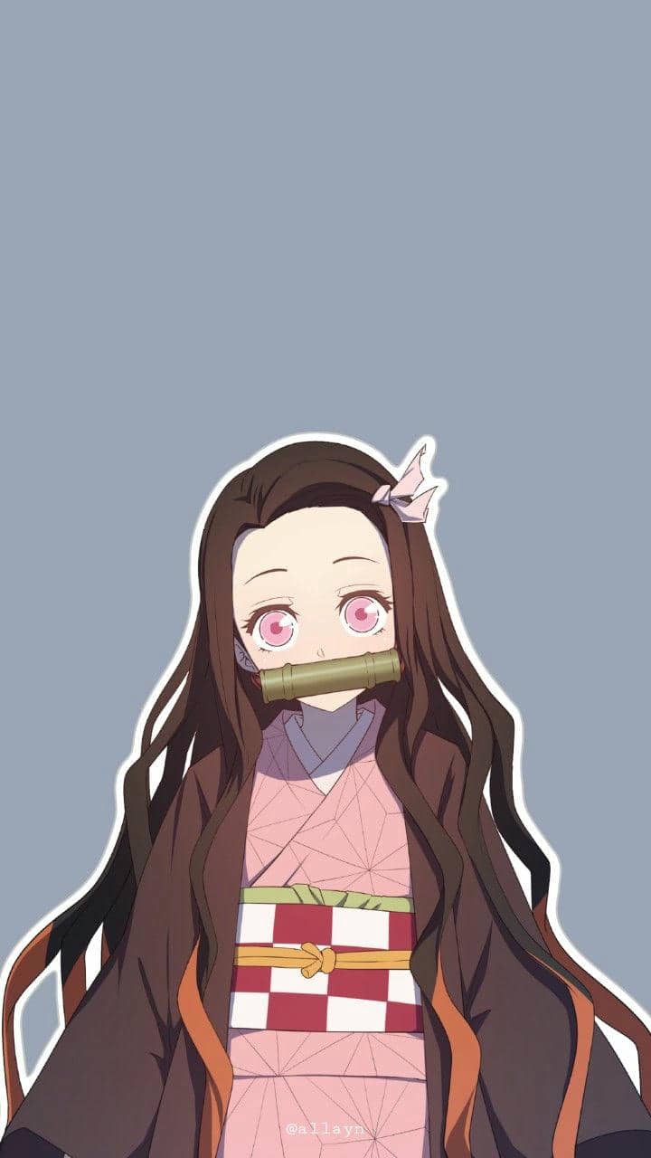 Hình nền Nezuko chibi