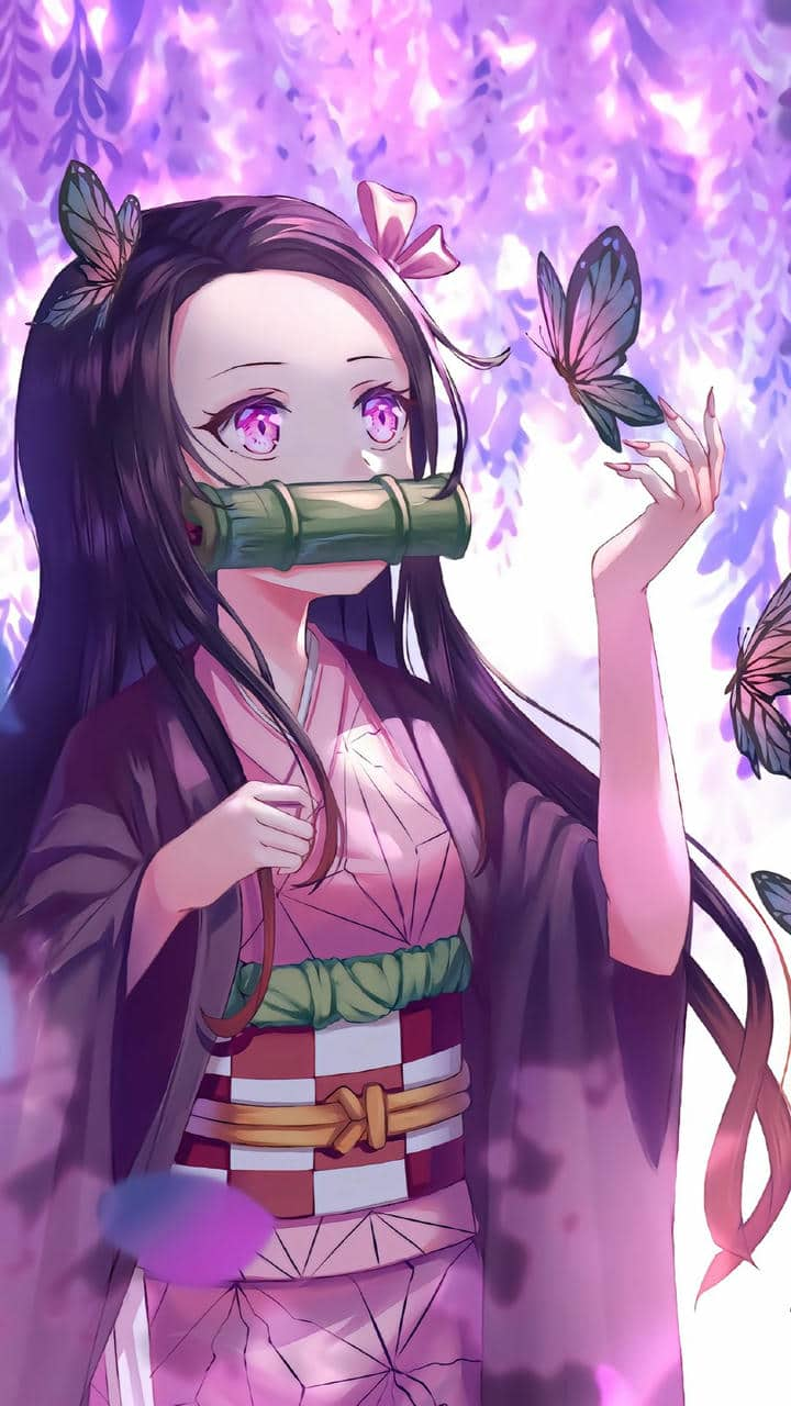 Hình nền Nezuko cute