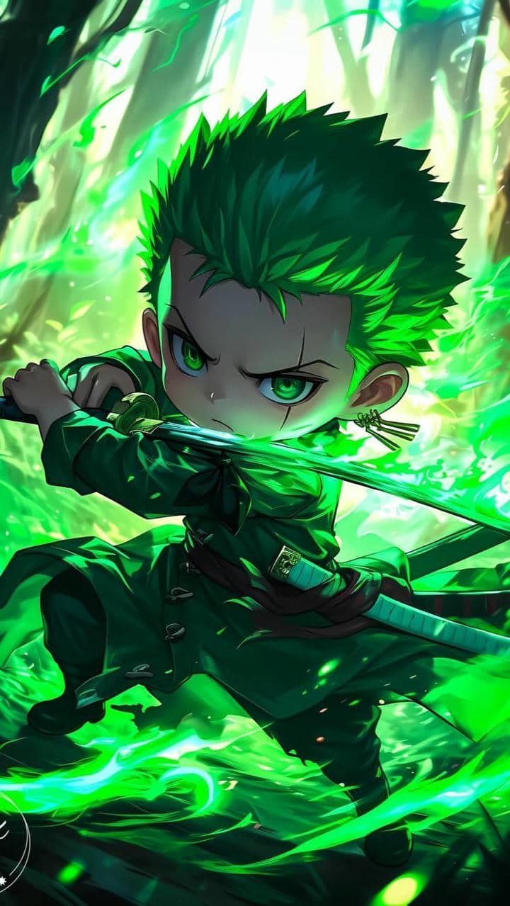 Hình nền Zoro chibi