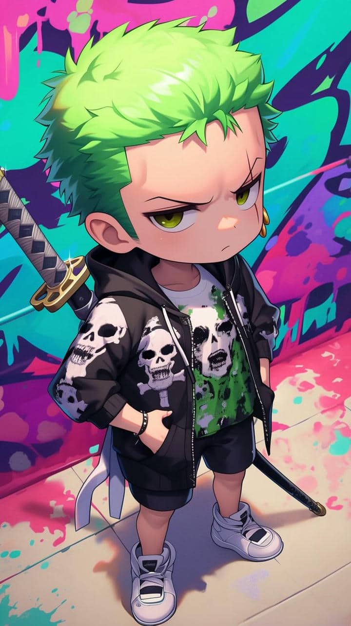 Hình nền Zoro cute