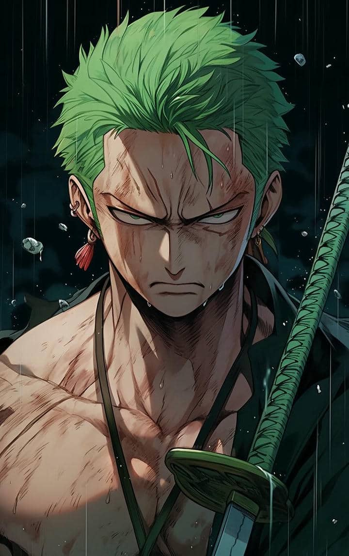 Hình nền Zoro ngầu 4k