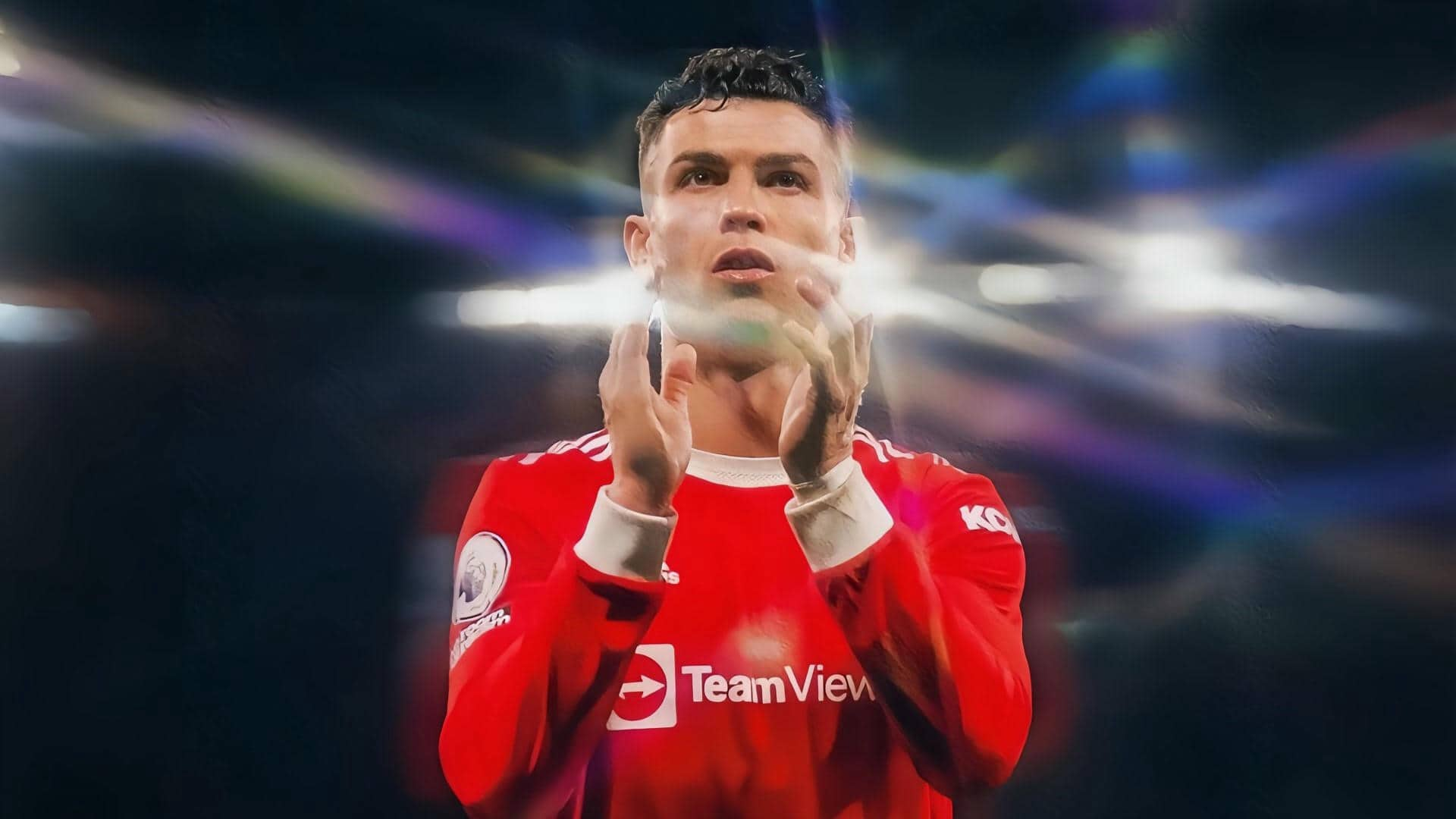 Hình nền bóng đá 4k Ronaldo cho máy tính