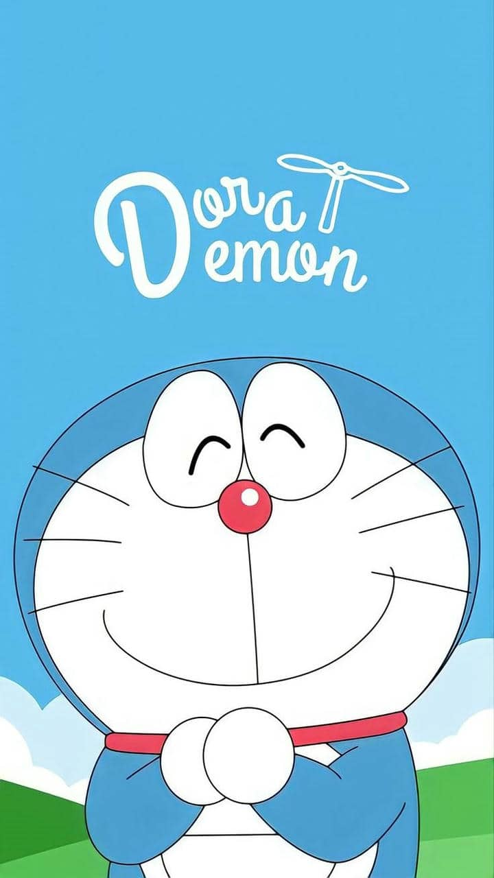 Hình nền đt Doraemon cute đáng yêu