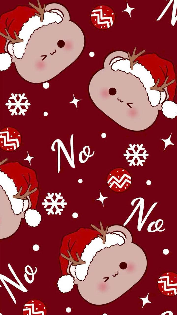 Hình nền đt noel cute đáng yêu