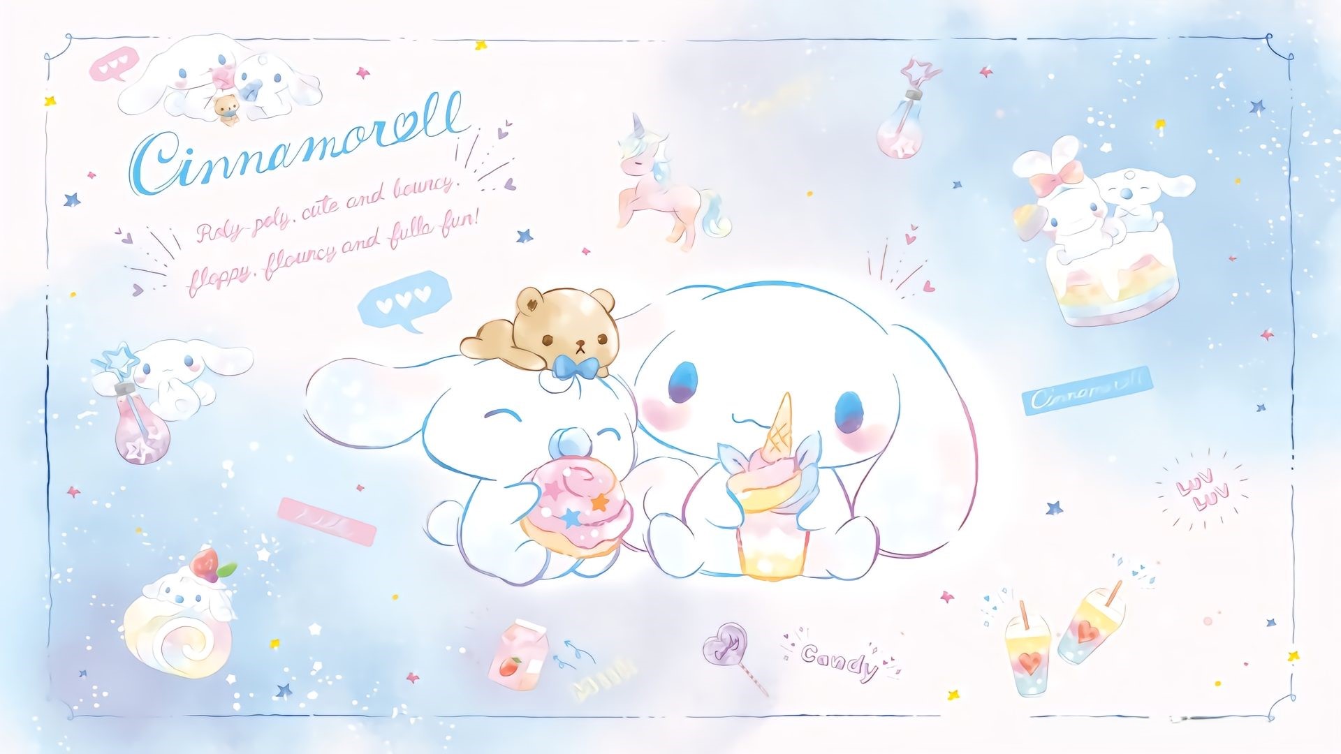 Hình nền ipad Cinnamoroll