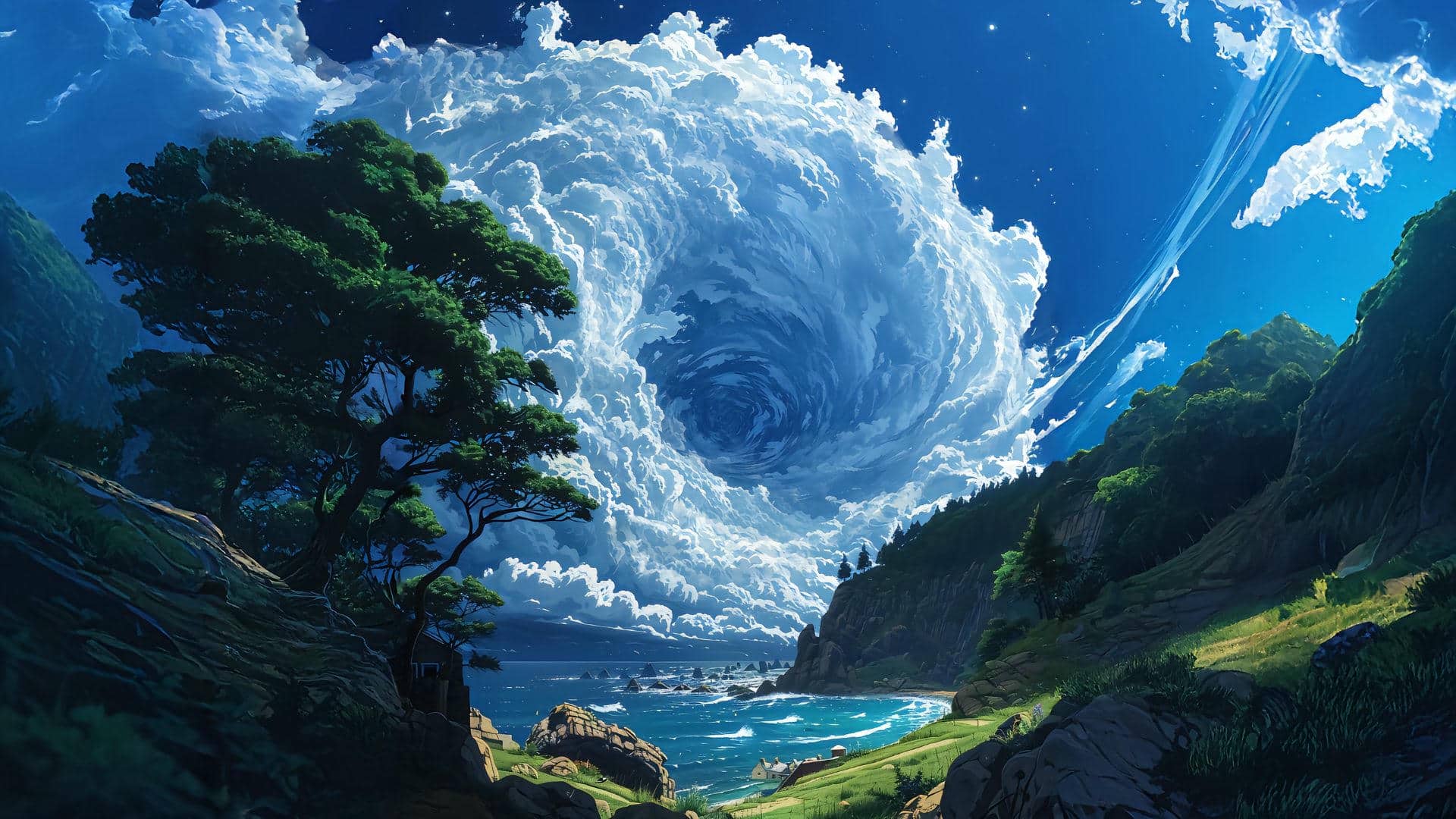 Hình nền ipad anime