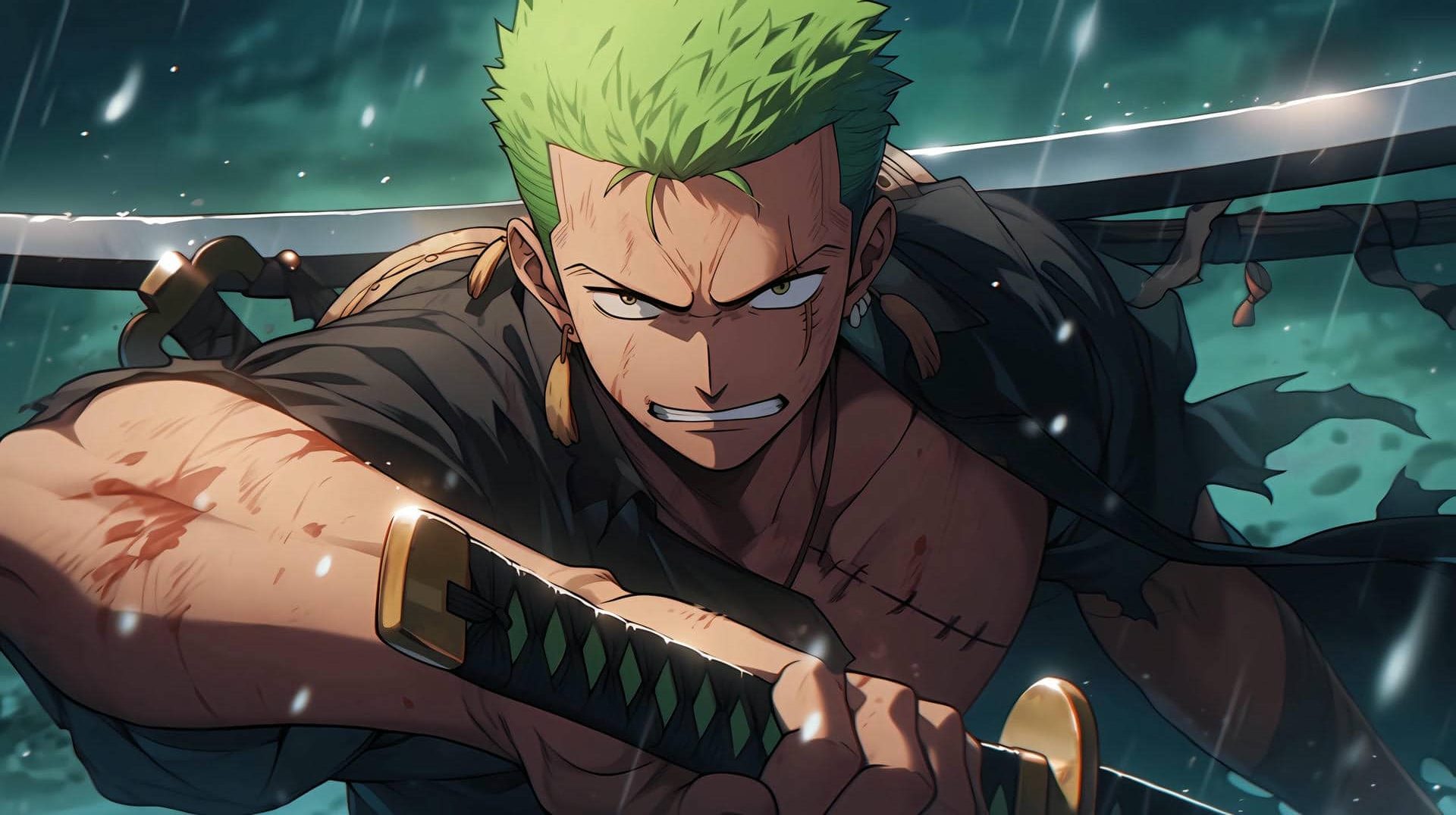 Hình nền máy tính 4k Zoro