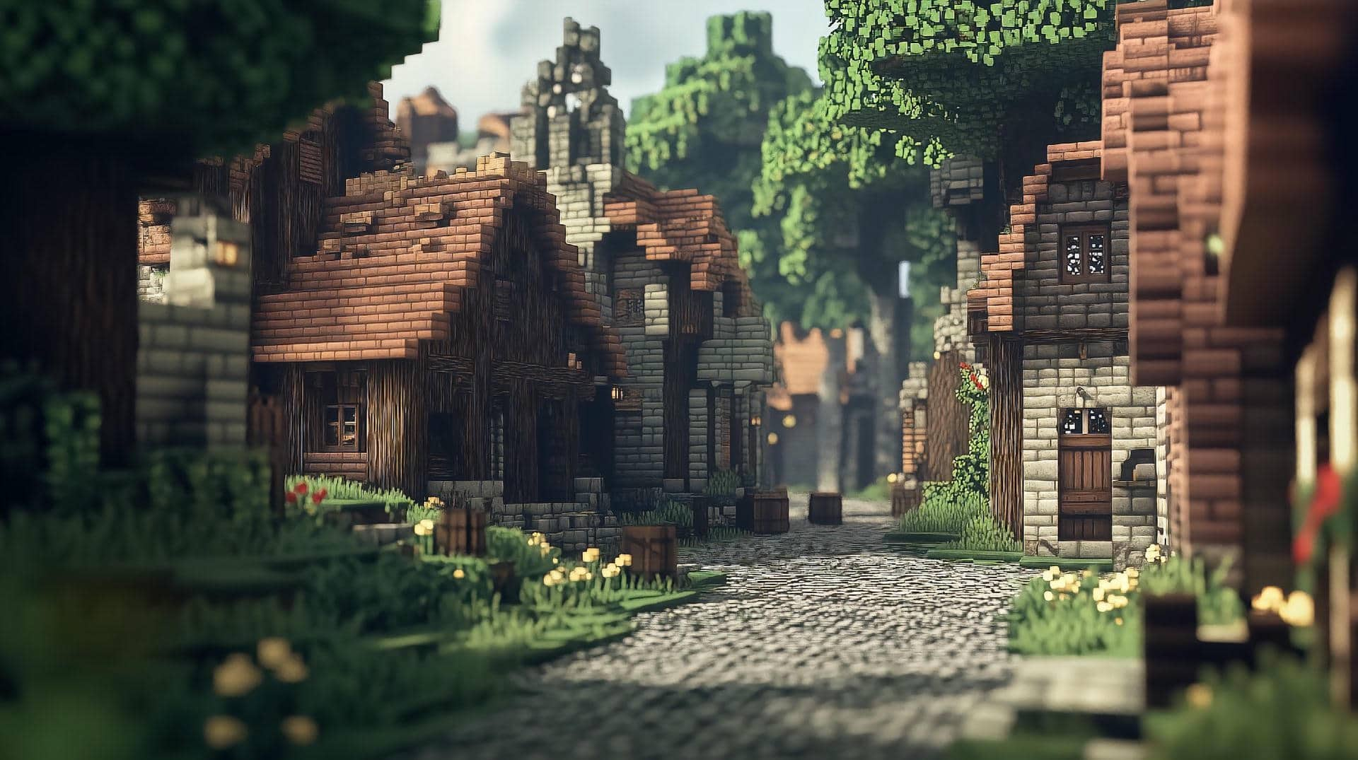 Hình nền máy tính Minecraft 4k