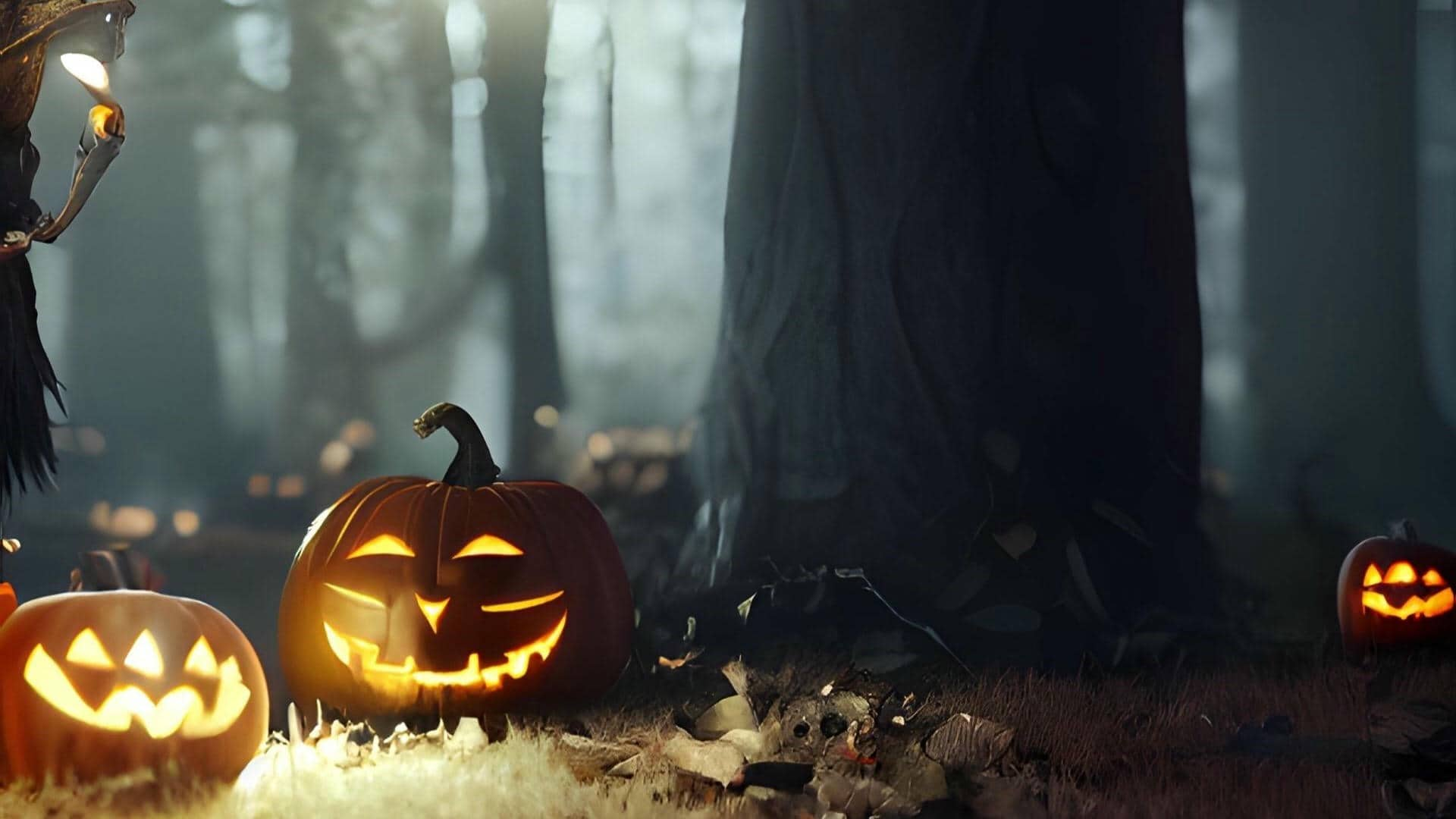 Hình nền pc Halloween kinh dị