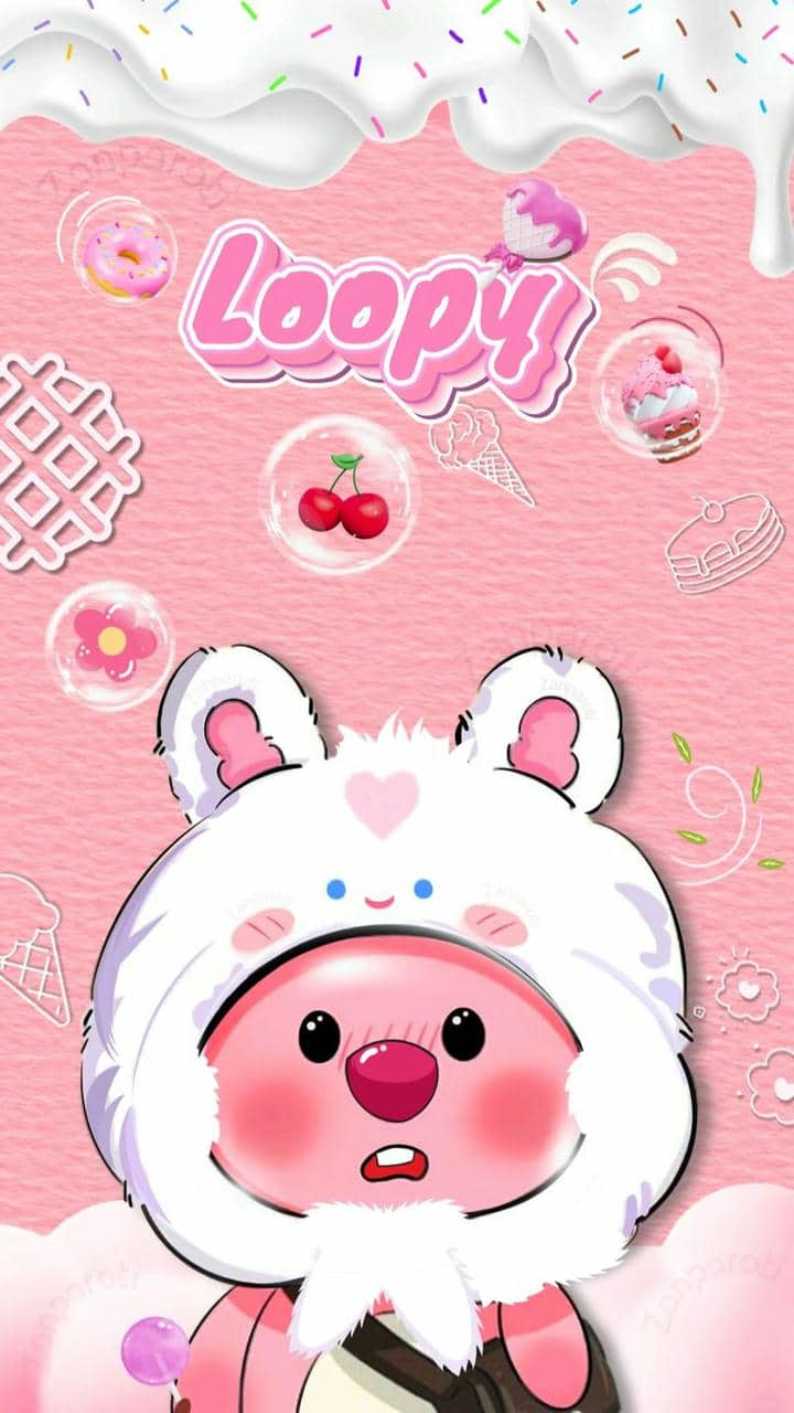 Loopy đáng yêu cute làm hình nền điện thoại