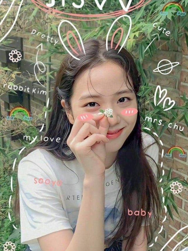 Hình nền Jisoo cute