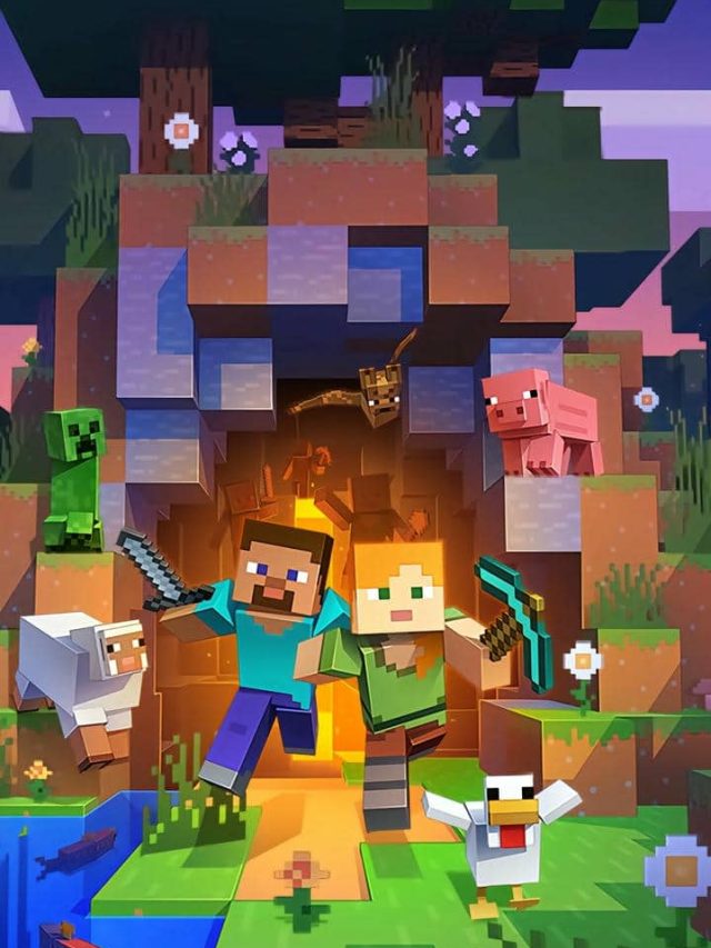 Hình nền Minecraft 3d