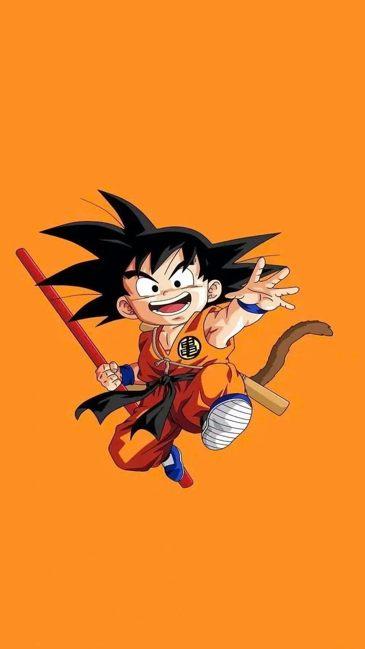 hình nền goku cam