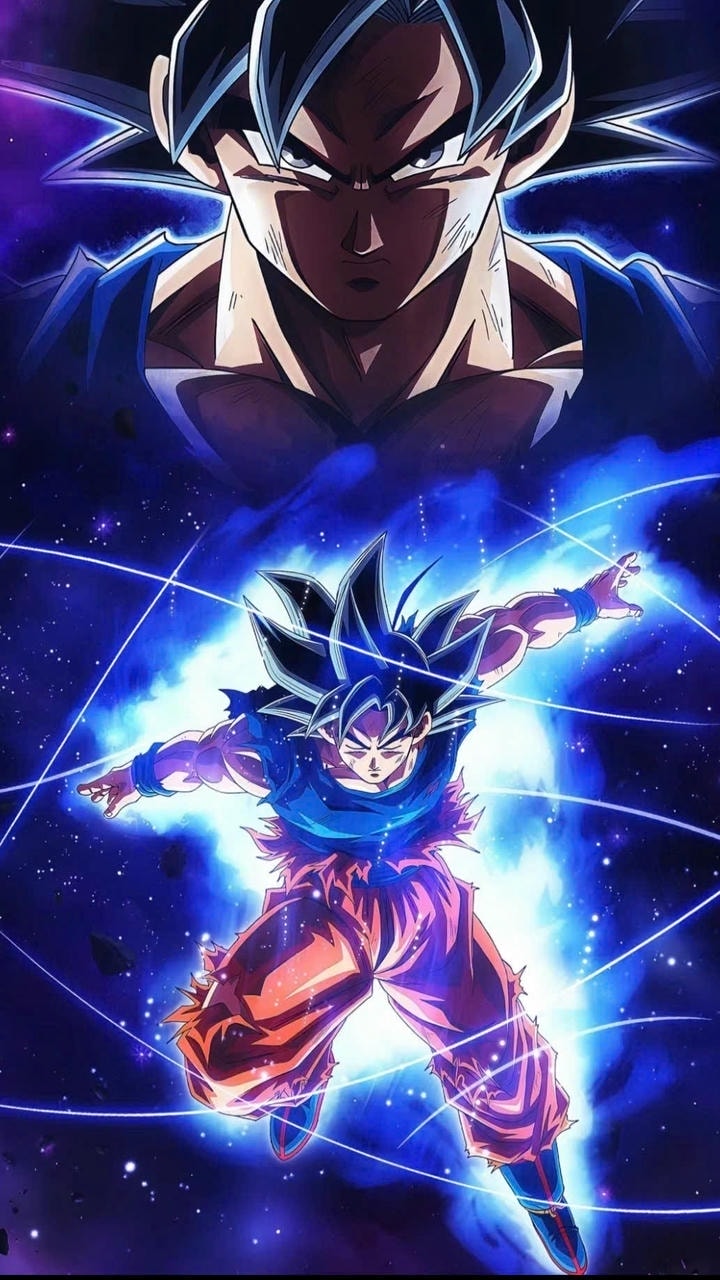 hình nền goku sét